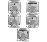 TOYANDONA 5 Piezas Manija de Puerta de Kayak Inoxidable con Diseño Rehundido Accesorio Profesional para Cubierta de Yate para y Muebles
