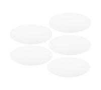 TOYANDONA 5 Piezas Panel de Luz de Techo Accesorio para Lámpara Colgante y Plafón de Acrílico Translúcido Redondo Diseño Resistente y Fácil Instalación para Lámparas LED