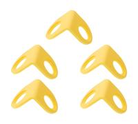 TOYANDONA 5 Piezas Soporte Angular Ligero de Plástico en Forma de L para Refuerzo de Esquinas, Fijador Creativo para Actividades de Aula y Proyectos de Bricolaje