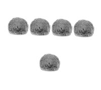 TOYANDONA 5 Uds Anti-Pop Cubierta De Micrófonos Micrófono Parabrisas Máscara De Micrófono Escudo Accesorio De Micrófono Micrófono Pantalla De Viento Parabrisas Muff Pro Cubierta De