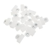 TOYANDONA 50 Clips para Canal de Vidrio Regulador de Ventana para Automóvil Clip de Plástico para Fijación de Puerta Juego de Pinzas de Retención para Elevalunas Recambios Automotriz