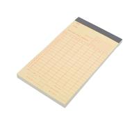 TOYANDONA 50 Hojas Libro de Registro de Control Horario Empleados Tarjeta, Práctico Papel para Seguimiento Completo de Horas en Diferentes Sitios y Gestión de Personal