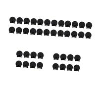 TOYANDONA 50piezas Almohadillas De Silicona Para Dedo De Clarinetista Cojín Para Pulgar Suave y Ligero Descanso De Dedo Práctico Para Uso Clases De Música y Casa