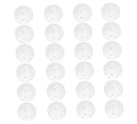 TOYANDONA 50Piezas Bolas de Práctica de Plástico para Entrenamiento Pack para Interior y Exterior y Seguro para el Conducción