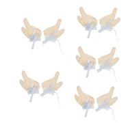 TOYANDONA 5pares Guantes Antisuciedad Para Bebés Protección Contra Chupetear Mitones Para Niño Niña Material Transpirable y Suave De Manos Para Dejar De Chupar Dedos