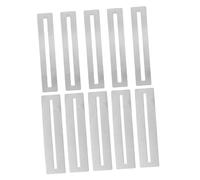 TOYANDONA 5pares Protector de Diapasón Almohadilla Protectora de Trastes de Metal Herramienta para Pulir Diapasones para Mantenimiento de Diapasones Limpieza de Trastes