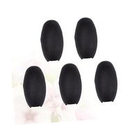 TOYANDONA 5piezas Almohadillas De Cierre De Saxofón De Goma Para Claves Palm Key Accesorios De Instrumento Musical Compatible Saxofones Soprano y Tenor Color Negro