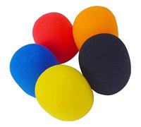 TOYANDONA 5piezas Cubiertas De Micrófono De Coloridas De Parabrisas Para Grabación y Ktv Protección Para Micrófonos Estándar