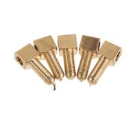 TOYANDONA 5piezas Tornillos de Ajuste de Cuerda de Metal para Violín Violonchelo Accesorios de Reparación para Músicos Principiantes Talleres de Instrumentos