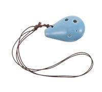TOYANDONA 6 Agujeros Ocarina De Cerámica De Instrumento De Viento Para Principiantes Ocarina De Práctica En Tono Alto Para Aprendizaje Musical En Casa