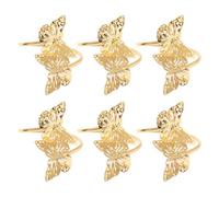 TOYANDONA 6 Alzapaños de Cortina Dorados de Metal Diseño de Insecto Soporte Decorativo Vintage para Cortinas Opacas y Transparentes Accesorios Boho para Dormitorio y Sala Resistente