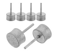 TOYANDONA 6 Cabezales de Broca para Amoladora de Uñas para Perros Medianos y Grandes, Cabezal Rotativo de Muela para Cuidado de Garras de Mascotas, Repuesto para Kit de Aseo Doméstico