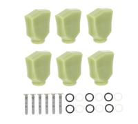 TOYANDONA 6 juegos Manejas de Afinadores para Guitarra Acústica con Bloqueo de Cuerdas Repuesto Preciso y Duradero para Sintonizadores Folk Accesorios para Guitarra