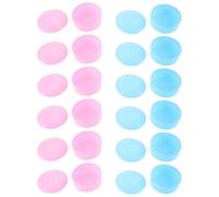 TOYANDONA 6 Pares Tarro Portátil de Plástico para Piezas de Ajedrez Go Diseño Moderno y Forma Redonda Plana, Adecuado Estudiantes en Juegos de Mesa