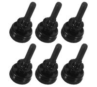 TOYANDONA 6 Patas Niveladoras Ajustables para Muebles de Cocina en Acero al Carbono Tornillos 3/8-16/50mm y Almohadillas Antideslizantes para Hogar y Oficina