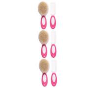 TOYANDONA 6 Piezas 1 Peine Y Cepillo De Cuidado Peine Infantil Cepillo Infantil Cerdas De Cabra Peine De Pelo De Bebé Cepillo De Pelo Para Niños Pequeños Cepillo De Pelo Infantil Peine Para