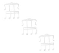 TOYANDONA 6 Piezas Carpeta De Musica Clip De Partitura Musical Atriles Abrazadera De Puntuación Partes De Instrumentos Clip De Libro De Piano Soporte De Violín Clip De Papel Portátil Metal