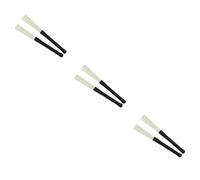 TOYANDONA 6 Piezas castañuelas para adultos monedero del teléfono pegado baqueta retráctil choques palos de jazz baquetas personalizadas cepillo de tambor kit de batería manojo de palos