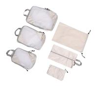 TOYANDONA 6 Piezas Cubos de Compresión para Viaje Bolsas Organizadoras Expandibles para Maletas Cubos de Embalaje Poliester Resistente Diseño y Compacto para Guardar Ropa y Artículos de