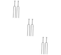 TOYANDONA 6 Piezas diapasón diapasones de un tono diapasones de aluminio instrumentos musicales organos musicales hertz sintonizadores de tono prácticos tenedores de música violín Accesorios
