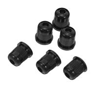 TOYANDONA 6 Piezas Ferrules para Cuerdas de Guitarra Eléctrico Accesorios para Instrumentos de Cuerda Anillos de Retención para Montaje Estable y Mejora de Compatibles con Guitarra Acústica