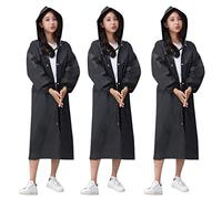 TOYANDONA 6 Piezas Impermeable Poncho de Lluvia Impermeable Reutilizable Chaqueta de Equipo de Lluvia de Emergencia con Capuchas Mono Protector para Adultos