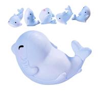 TOYANDONA 6 Piezas Miniaturas de Animales Figuras Pequeñas de para Decoración DIY Adornos Oceánicos Resistentes y Detallados para Micro y Favor de Fiesta