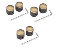 TOYANDONA 6 Piezas pedal de guitarra repuestos para guitarra electrica armazón de guitarra pedales de guitarra instrumentos musicales pedales de efectos de guitarra acoplador de pedales bajo