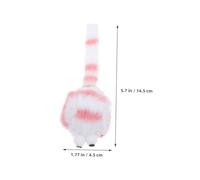 TOYANDONA 6 Piezas Ratones de Peluche Interactivos para Gatitos Juguete con Catnip Diseño Realista para Estimulación y Diversión Interior