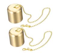 TOYANDONA 6 Piezas Tapones Metálicos para Velas de Latón de Extinguidores Reutilizables para Apagar Mechas con Seguridad Resistente al Calor y Decorativo