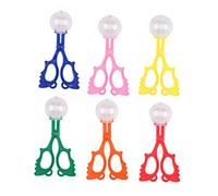 TOYANDONA 6 piezas Tijeras Atrapa Insectos para Pinzas Cazadoras Coloridas Material Ecológico Portátil para Exploración al Aire