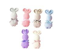 TOYANDONA 6 Piezas Toalla De Conejito Preciosa Toalla De Pascua Adorable Para Recién Nacido Accesorio De Conejito De Obsequio