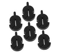 TOYANDONA 6 Piezas violín mudo robusta sordina para viola silenciador de reemplazo de violín instrumentos musicales suministros de violín violonchelo mudo suave instrumento musical Guitarra