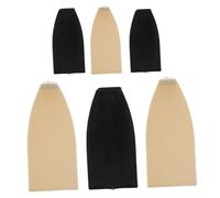 TOYANDONA 6 Puntas de Plástico en Color Negro y Blanco para Violonchelo y Violín Accesorio Ligero y Repuesto Pack de 6 Piezas para Violinistas