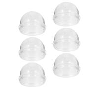 TOYANDONA 6 Tapones de Túnel para Hámster de Plástico Duradero, Accesorios para Jaulas Externas, Piezas de Repuesto para Tubos de Extensión, Compatibles Cobayas y Chinchillas, Uso