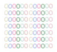 TOYANDONA 600 Anillos de Eslabones Acrílicos Ovalados de 14x20mm, Conectores de Enlace Rápido Desmontables para Llaveros y Correas de Bolso en Proyectos DIY Color Aleatorio