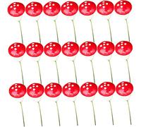 TOYANDONA 60piezas Adornos De Plantas Suculentas Hongos Miniatura De Decoración De Minijardín para Macetas Musgo Artificial para Micropaisajes y Bonsáis