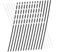 TOYANDONA 60piezas Marcadores De Inlay Para Guitarra Puntos Lateral Para Diapasón Accesorio Musical Negro