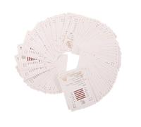 TOYANDONA 64 Piezas Tarjetas de Adivinación I Ching Completo Cartas Estilo Chino Guía Fácil para Principiantes Herramientas de Adivinación para Meditación y Decisiones