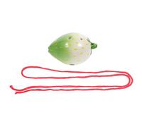 TOYANDONA 6agujeros Cerámica Ocarina De Huecos Forma De Fresa Para Niño Niña Instrumento De Viento Práctico y Portátil Para Principiantes y Estudiantes