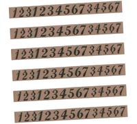 TOYANDONA 6hojas Pegatinas Para Tambor De Lengua De Para Aprendizaje Calcomanías Para De Habilidades y Práctica Efectiva