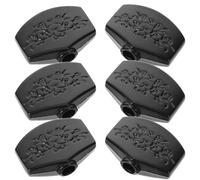 TOYANDONA 6piezas Afinadores de Guitarra de Metal para Acústica o Eléctrica Clavijas de Afinación con Tornillos y Tuercas Perillas Metálicas para Sistema de Afinación de Cuerdas de Guitarra