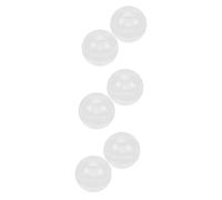 TOYANDONA 6piezas Bolas De Abiertas Para Decoración De Pascua Pack De Unidades Transparentes y Rellenables Como Cajas De y Decoraciones Para Eventos