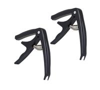 TOYANDONA 6piezas Capo Ajustable Para Guitarra y Ukelele Presión Uniforme Cambio Rápido De Claves Para Música Folk y Country Accesorio Esencial Para Músicos