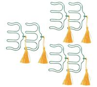 TOYANDONA 6piezas Clips De Páginas De Música De Inoxidable Soporte Para Partituras Fijación Segura Viento Para Pianistas y Compositores