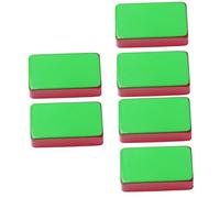 TOYANDONA 6piezas Cubierta De Pickup Humbucker De Latón Cerrada Para Guitarras Eléctricas De Diseño Rojo y Verde Protección Para Pastillas De Guitarra