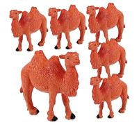 TOYANDONA 6Piezas Figuras de Miniatura de Realistas para Adornos de Escritorio Decoración de y Juguetes Educativos Hechos de Seguro y Reutilizable