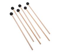 TOYANDONA 6piezas Mazas Para Tambor De Lengua Mazos De Percusión Martillo Para Instrumento Baqueta De Percusión Para Marimba Para Ensayos y Conciertos