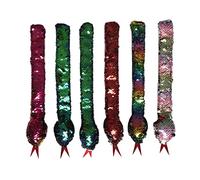 TOYANDONA 6piezas Pulsera De Serpiente Realista Decoración Muñeca Juguete Para Fiestas Carnavales