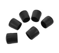 TOYANDONA 6piezas Tapa Para Soporte De Micrófono Protector De Punta De Brazo De Micrófono Accesorio De Instrumento Cubierta De Goma Tubo Para Escenario De Estudio